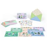 Casa si Gradina - Decoratiuni - Decoratiuni petrecere - Accesorii pentru petrecere - Set de invitatii Parada animalelor, Djeco - Infinity.ro