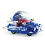 Jucarii, Copii si Bebe - Jucarii si jocuri - Vehicule si jucarii cu telecomanda - Masinute - Masina de politie spatiala, Colectia Crazy Motors, Djeco - Infinity.ro