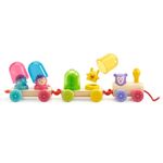 Jucarii, Copii si Bebe - Jucarii si jocuri - Vehicule si jucarii cu telecomanda - Trenulete de jucarie - Jucarie educativa Trenul curcubeu, Djeco - Infinity.ro