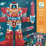 Jucarii, Copii si Bebe - Jucarii si jocuri - Jucarii & jocuri educative - Seturi de artizanat - Joc creativ mozaic In spatiu, Djeco - Infinity.ro