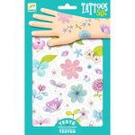 Ingrijire personala si Cosmetice - Ingrijire personala - Ingrijire corp - Tatuaje temporare - Tatuaje Flori de camp, Djeco - Infinity.ro