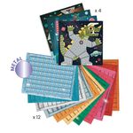 Jucarii, Copii si Bebe - Jucarii si jocuri - Jucarii & jocuri educative - Seturi de artizanat - Joc creativ mozaic In spatiu, Djeco - Infinity.ro