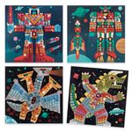 Jucarii, Copii si Bebe - Jucarii si jocuri - Jucarii & jocuri educative - Seturi de artizanat - Joc creativ mozaic In spatiu, Djeco - Infinity.ro