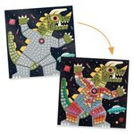 Jucarii, Copii si Bebe - Jucarii si jocuri - Jucarii & jocuri educative - Seturi de artizanat - Joc creativ mozaic In spatiu, Djeco - Infinity.ro
