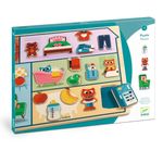 Jucarii, Copii si Bebe - Jucarii si jocuri - Jocuri si puzzle - Puzzle - Puzzle din lemn Acasa, Djeco - Infinity.ro
