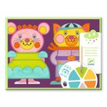 Jucarii, Copii si Bebe - Jucarii si jocuri - Jucarii & jocuri educative - Seturi pictura si desen - Joc creativ de pictura Obraji imbujorati, Djeco - Infinity.ro