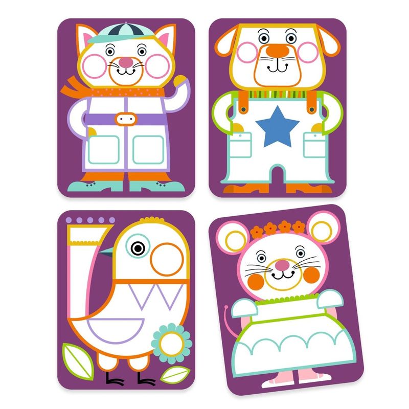 Jucarii, Copii si Bebe - Jucarii si jocuri - Jucarii & jocuri educative - Seturi pictura si desen - Joc creativ de pictura Obraji imbujorati, Djeco - Infinity.ro