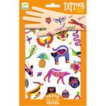 Ingrijire personala si Cosmetice - Ingrijire personala - Ingrijire corp - Tatuaje temporare - Tatuaje Frumusete salbatica, Djeco - Infinity.ro