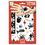 Ingrijire personala si Cosmetice - Ingrijire personala - Ingrijire corp - Tatuaje temporare - Tatuaje Pirati, Djeco - Infinity.ro