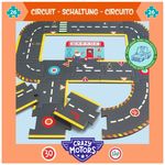 Jucarii, Copii si Bebe - Jucarii si jocuri - Jocuri si puzzle - Puzzle - Puzzle Circuit gigant de curse, Djeco - Infinity.ro
