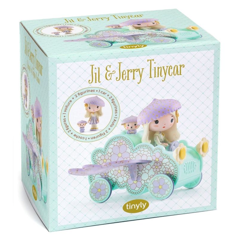 Jucarii, Copii si Bebe - Jucarii si jocuri - Figurine - Figurina Tinyly Jil & Jerry, Djeco - Infinity.ro