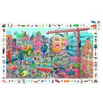 Jucarii, Copii si Bebe - Jucarii si jocuri - Jocuri si puzzle - Puzzle - Puzzle observatie Orasul, Djeco - Infinity.ro
