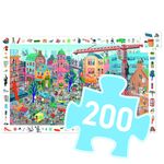 Jucarii, Copii si Bebe - Jucarii si jocuri - Jocuri si puzzle - Puzzle - Puzzle observatie Orasul, Djeco - Infinity.ro