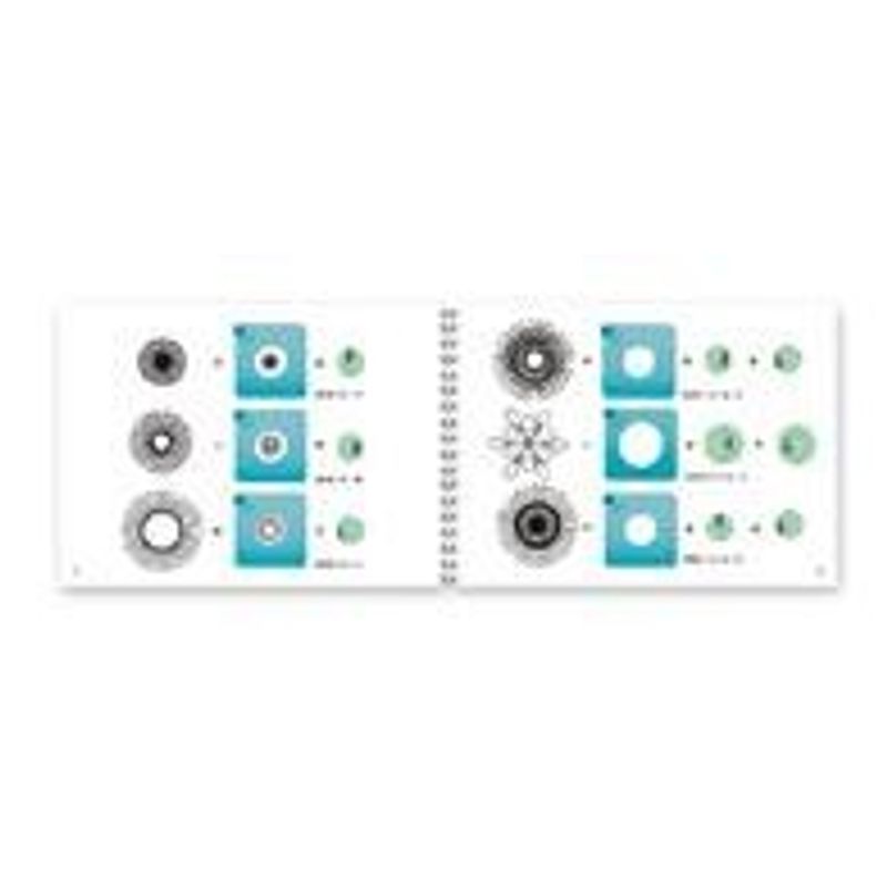 Jucarii, Copii si Bebe - Jucarii si jocuri - Jucarii & jocuri educative - Seturi pictura si desen - Joc creativ de desenat Spirale, Djeco - Infinity.ro
