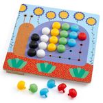 Jucarii, Copii si Bebe - Jucarii si jocuri - Jucarii & jocuri educative - Seturi de artizanat - Joc educativ Mozaic primo, Djeco - Infinity.ro