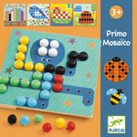 Jucarii, Copii si Bebe - Jucarii si jocuri - Jucarii & jocuri educative - Seturi de artizanat - Joc educativ Mozaic primo, Djeco - Infinity.ro