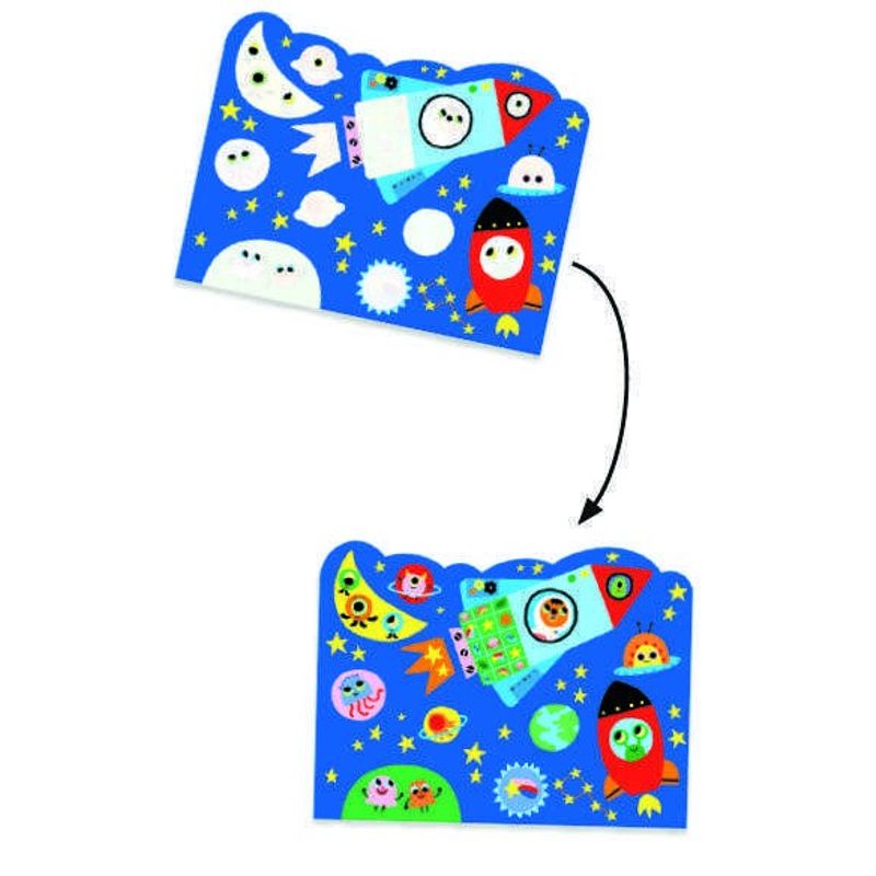 Jucarii, Copii si Bebe - Jucarii si jocuri - Jucarii & jocuri educative - Seturi pictura si desen - Set pictura cu apa Zbor, Djeco - Infinity.ro