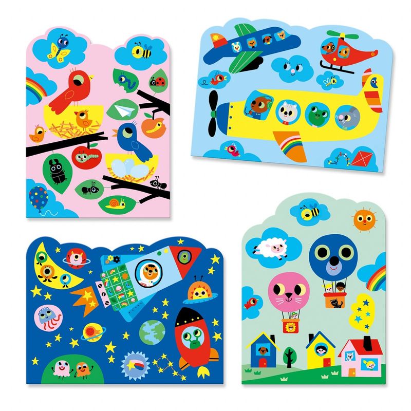 Jucarii, Copii si Bebe - Jucarii si jocuri - Jucarii & jocuri educative - Seturi pictura si desen - Set pictura cu apa Zbor, Djeco - Infinity.ro