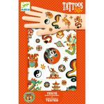 Ingrijire personala si Cosmetice - Ingrijire personala - Ingrijire corp - Tatuaje temporare - Tatuaje temporare Arte martiale, Djeco - Infinity.ro