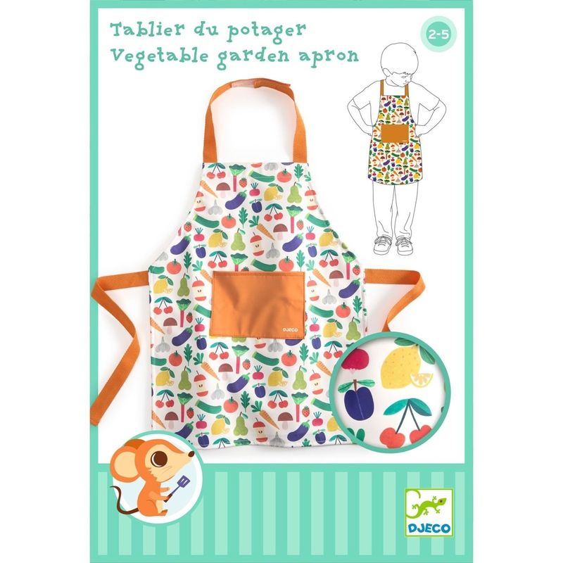 Jucarii, Copii si Bebe - Jucarii si jocuri - Jucarii de rol - Masti si costume copii - Sort de bucatarie pentru copii, Djeco - Infinity.ro
