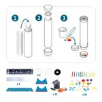 Jucarii, Copii si Bebe - Jucarii si jocuri - Jucarii & jocuri educative - Seturi de artizanat - Joc creativ DIY Caleidoscop Imersiune în spațiu, Djeco - Infinity.ro