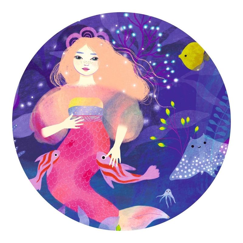 Jucarii, Copii si Bebe - Jucarii si jocuri - Jocuri si puzzle - Puzzle - Puzzle Sirena Ella, Djeco - Infinity.ro