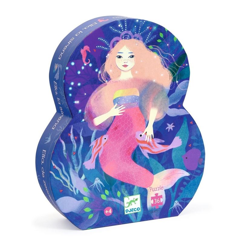 Jucarii, Copii si Bebe - Jucarii si jocuri - Jocuri si puzzle - Puzzle - Puzzle Sirena Ella, Djeco - Infinity.ro