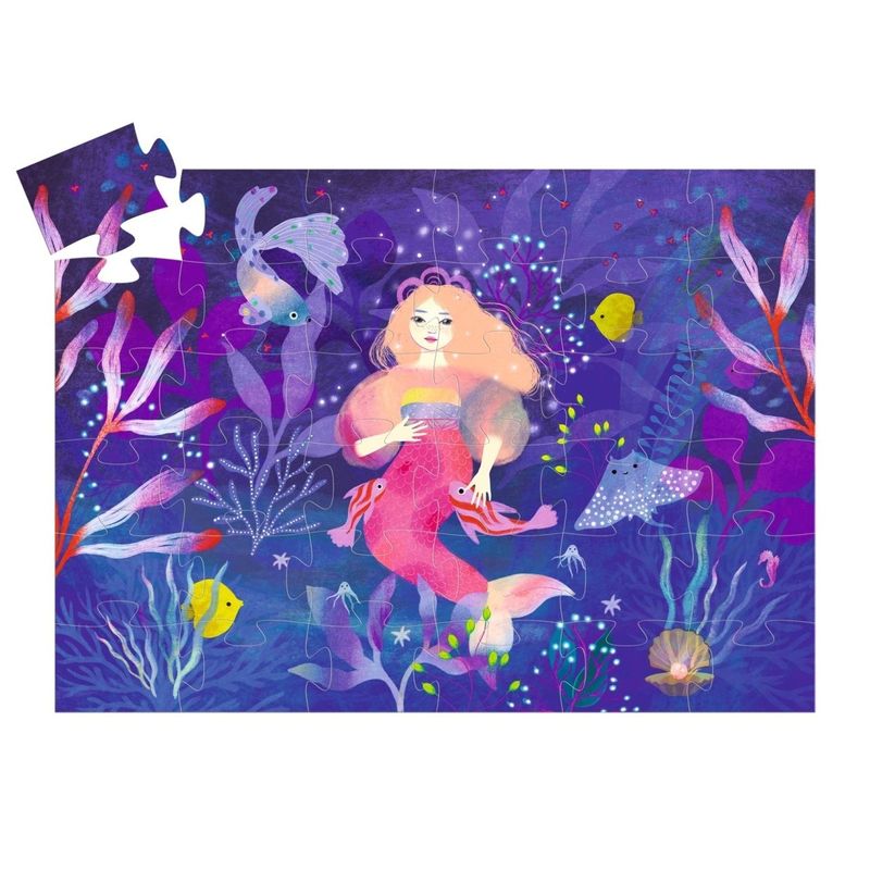 Jucarii, Copii si Bebe - Jucarii si jocuri - Jocuri si puzzle - Puzzle - Puzzle Sirena Ella, Djeco - Infinity.ro