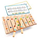 Jucarii, Copii si Bebe - Jucarii si jocuri - Jucarii de rol - Instrumente muzicale de jucarie - Instrument muzical Xilofon din lemn, Djeco - Infinity.ro