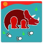 Jucarii, Copii si Bebe - Jucarii si jocuri - Jucarii & jocuri educative - Seturi pictura si desen - Sabloane Dinozauri, Djeco - Infinity.ro