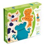 Jucarii, Copii si Bebe - Jucarii si jocuri - Jucarii & jocuri educative - Jocuri si jucarii educative - Joc cu magneti Animale amuzante, Djeco - Infinity.ro