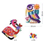 Jucarii, Copii si Bebe - Jucarii si jocuri - Jucarii & jocuri educative - Seturi de artizanat - Joc creativ pasari cu bilute, Djeco - Infinity.ro