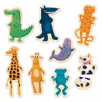 Jucarii, Copii si Bebe - Jucarii si jocuri - Jucarii & jocuri educative - Jocuri si jucarii educative - Joc cu magneti Animale amuzante, Djeco - Infinity.ro