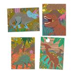 Jucarii, Copii si Bebe - Jucarii si jocuri - Jucarii & jocuri educative - Seturi de artizanat - Joc creativ de razuit Dinozauri, Djeco - Infinity.ro