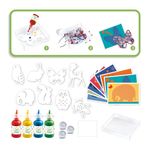 Jucarii, Copii si Bebe - Jucarii si jocuri - Jucarii & jocuri educative - Seturi pictura si desen - Joc creativ pictura cu bile din sticla Animale, Djeco - Infinity.ro