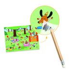 Jucarii, Copii si Bebe - Jucarii si jocuri - Jucarii & jocuri educative - Seturi de artizanat - Joc creativ Transferuri cu tematica petreceri, Djeco - Infinity.ro