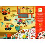 Jucarii, Copii si Bebe - Jucarii si jocuri - Jucarii & jocuri educative - Seturi de artizanat - Joc creativ Transferuri cu vehicule, Djeco - Infinity.ro