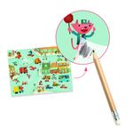 Jucarii, Copii si Bebe - Jucarii si jocuri - Jucarii & jocuri educative - Seturi de artizanat - Joc creativ Transferuri cu vehicule, Djeco - Infinity.ro