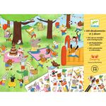 Jucarii, Copii si Bebe - Jucarii si jocuri - Jucarii & jocuri educative - Seturi de artizanat - Joc creativ Transferuri cu tematica petreceri, Djeco - Infinity.ro