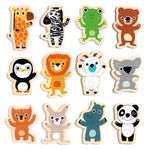 Jucarii, Copii si Bebe - Jucarii si jocuri - Jucarii & jocuri educative - Jocuri si jucarii educative - Joc cu magneti Animale prietenoase, Djeco - Infinity.ro