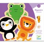 Jucarii, Copii si Bebe - Jucarii si jocuri - Jucarii & jocuri educative - Jocuri si jucarii educative - Joc cu magneti Animale prietenoase, Djeco - Infinity.ro