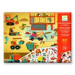 Jucarii, Copii si Bebe - Jucarii si jocuri - Jucarii & jocuri educative - Seturi de artizanat - Joc creativ Transferuri cu vehicule, Djeco - Infinity.ro