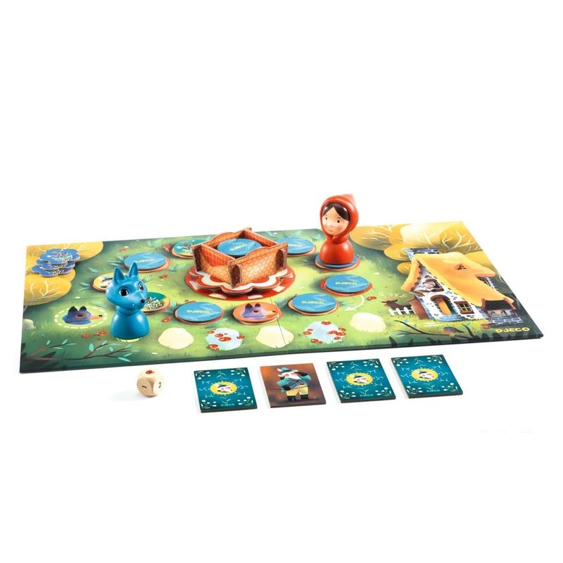 Jucarii, Copii si Bebe - Jucarii si jocuri - Jocuri si puzzle - Jocuri de societate - Joc de cooperare Scufița Roșie, Djeco - Infinity.ro