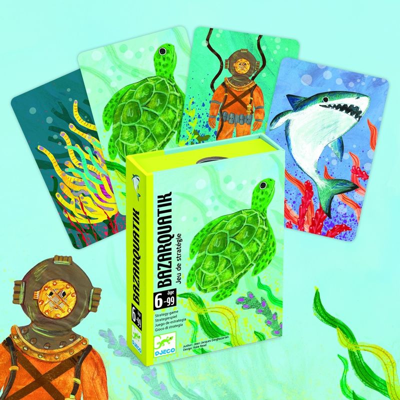 Jucarii, Copii si Bebe - Jucarii si jocuri - Jocuri si puzzle - Jocuri de societate - Joc de carti Bazarqutik, Djeco - Infinity.ro