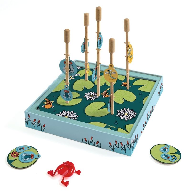 Jucarii, Copii si Bebe - Jucarii si jocuri - Jocuri si puzzle - Jocuri de societate - Joc de dexteritate si strategie Moustifrog, Djeco - Infinity.ro