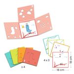 Jucarii, Copii si Bebe - Jucarii si jocuri - Jucarii & jocuri educative - Seturi pictura si desen - Joc de desen cu sablon, Djeco - Infinity.ro