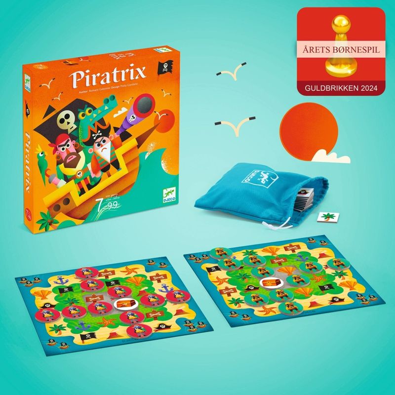 Jucarii, Copii si Bebe - Jucarii si jocuri - Jocuri si puzzle - Jocuri de societate - Joc de societate Piratrix, Djeco - Infinity.ro