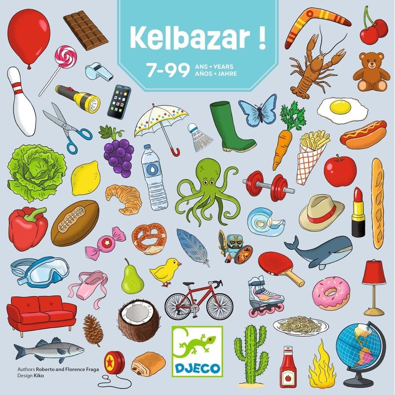 Jucarii, Copii si Bebe - Jucarii si jocuri - Jocuri si puzzle - Jocuri de societate - Joc de societate Kelbazar, Djeco - Infinity.ro