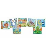 Jucarii, Copii si Bebe - Jucarii si jocuri - Jucarii & jocuri educative - Seturi de artizanat - Joc educativ Mozaic rigolo, Djeco - Infinity.ro