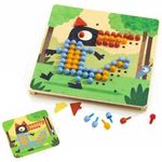 Jucarii, Copii si Bebe - Jucarii si jocuri - Jucarii & jocuri educative - Seturi de artizanat - Joc educativ Mozaic rigolo, Djeco - Infinity.ro